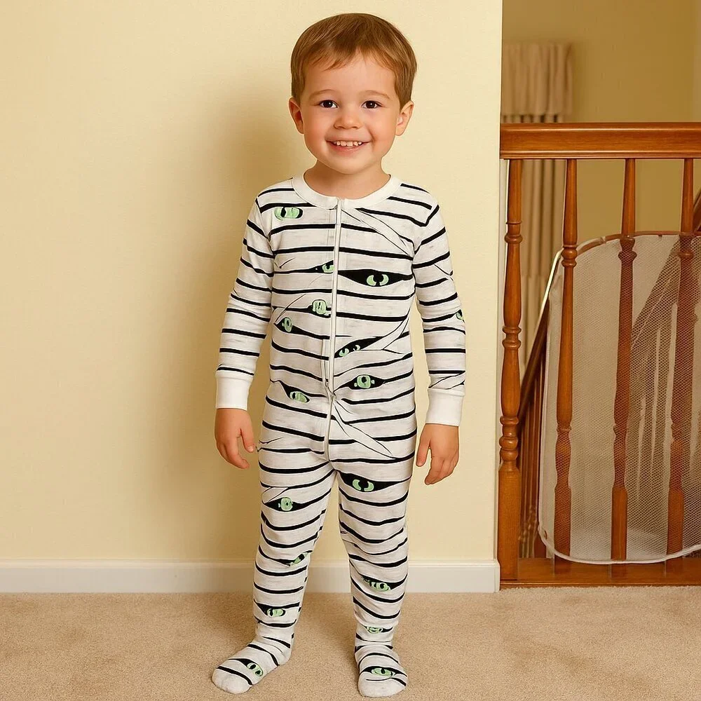 Old Navy Kids One Piece Halloween Footie Size 3T